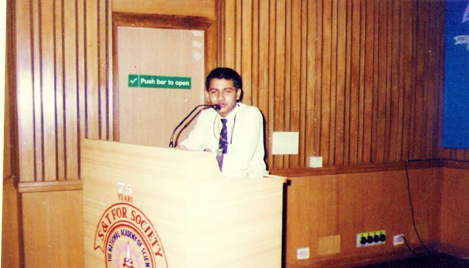 Piyush Singh @ National Academy of Sciences