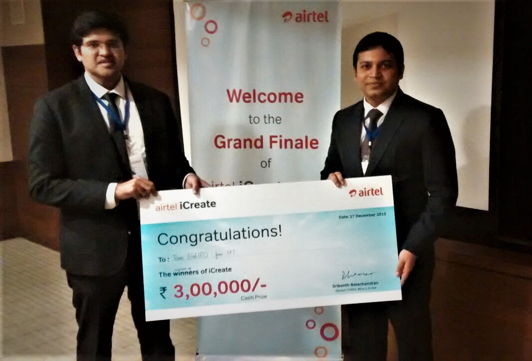 Piyush Singh and Nitesh Singh @Airtel iCreate